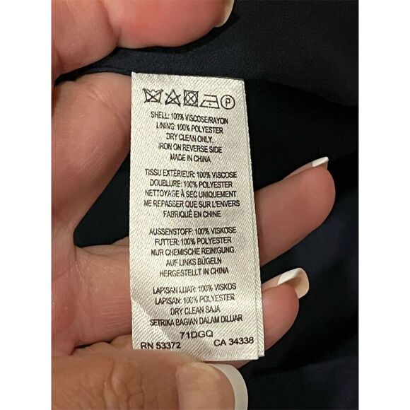 French Connection Women's Floral Fit & Flare Dress Size 0 Multicolor - Picture 2 of 4